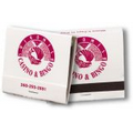 Stock Color 30 Strike Match Books (1 Color on White)